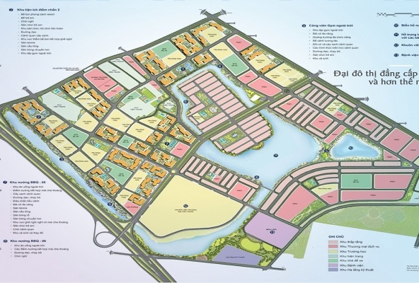 Nhà đất Vinhomes Đức hòa long an - Mặt bằng phân lô Vinhomes